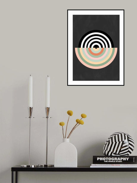 3x4 Aspectratio Pinkgreen33 Poster och Canvastavla