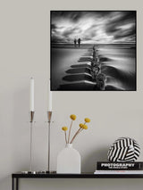 Walk on the beach Poster och Canvastavla