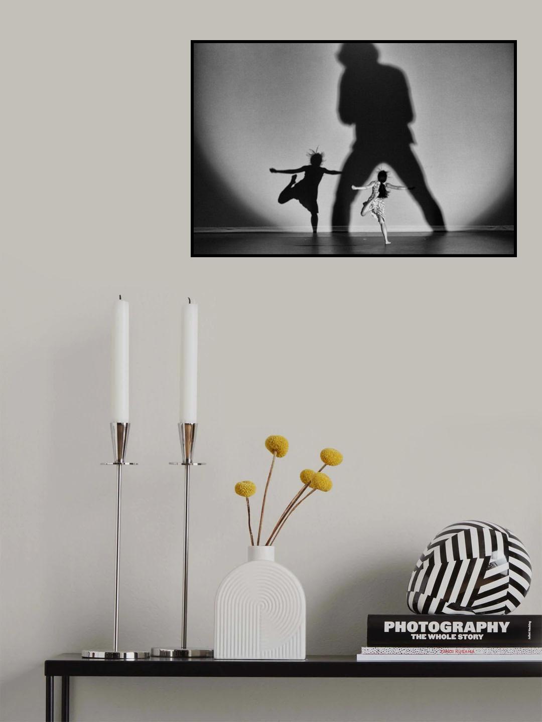 The Singer and dancers Poster och Canvastavla