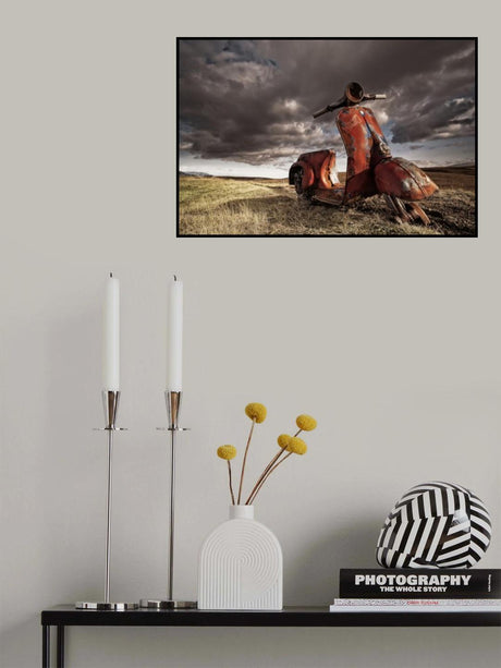 Vespa Poster och Canvastavla