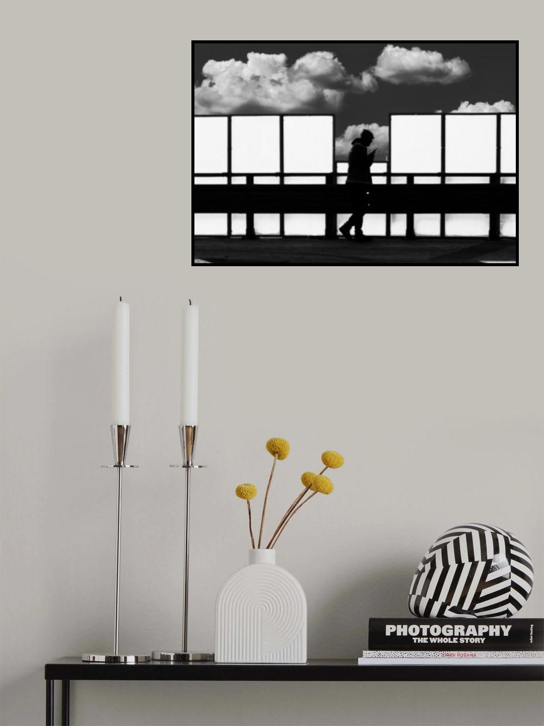 With head in the clouds. Poster och Canvastavla