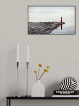 Red dress Poster och Canvastavla