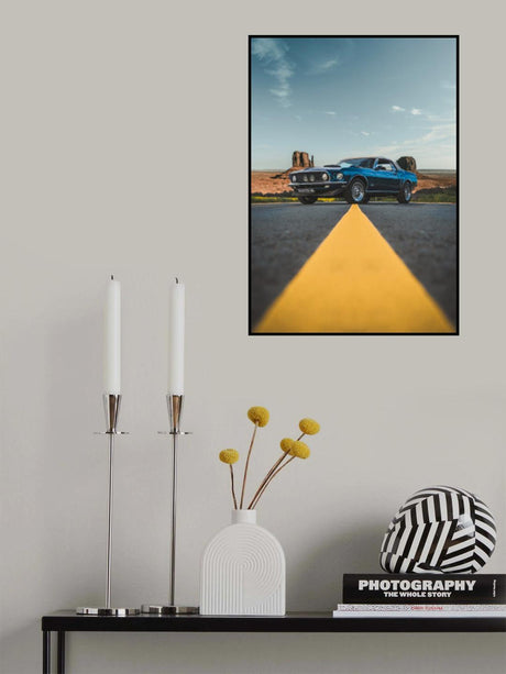 American Horsepower Poster och Canvastavla