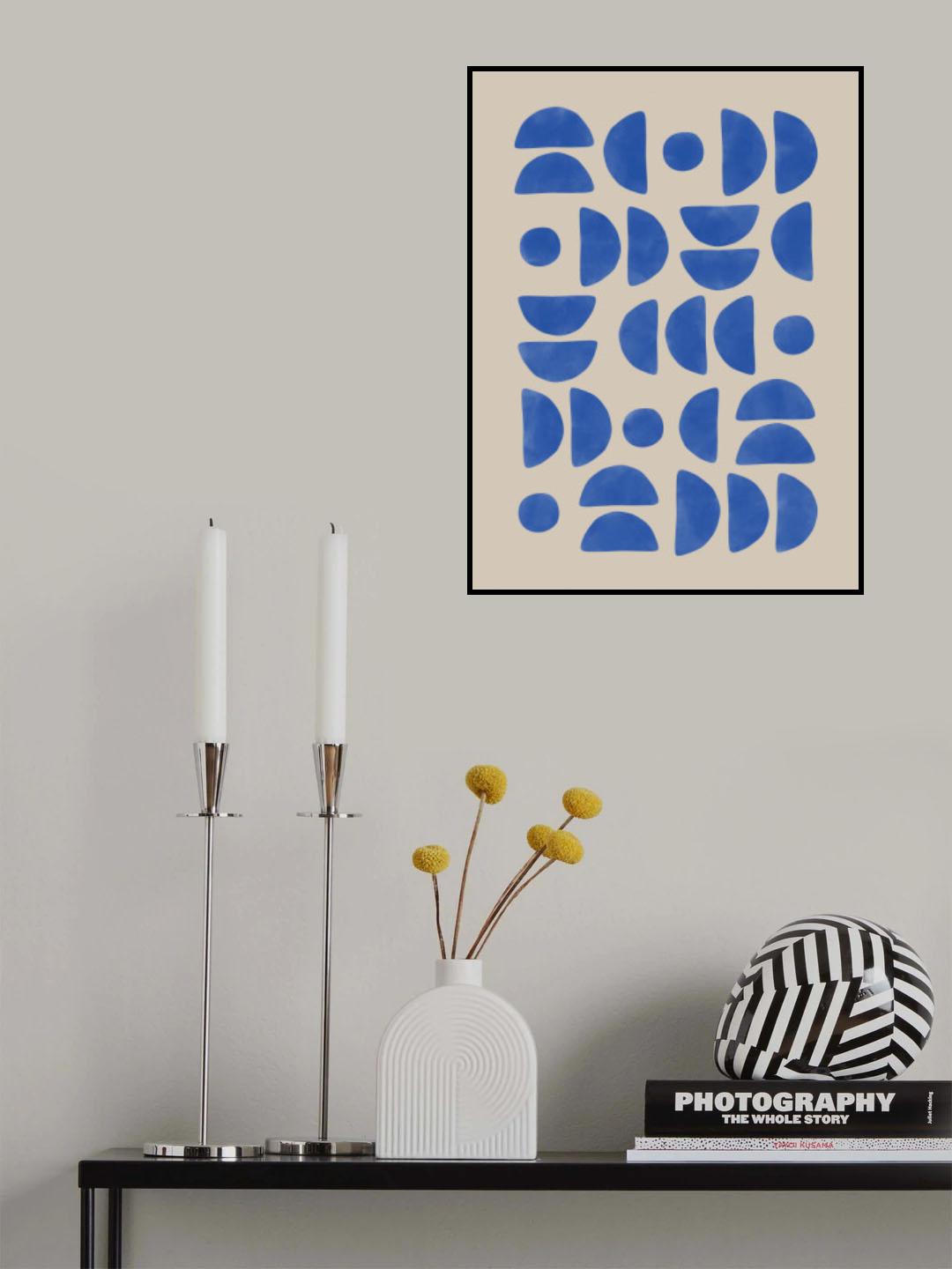 3x4 Aspectratio  Indigo51 Poster och Canvastavla