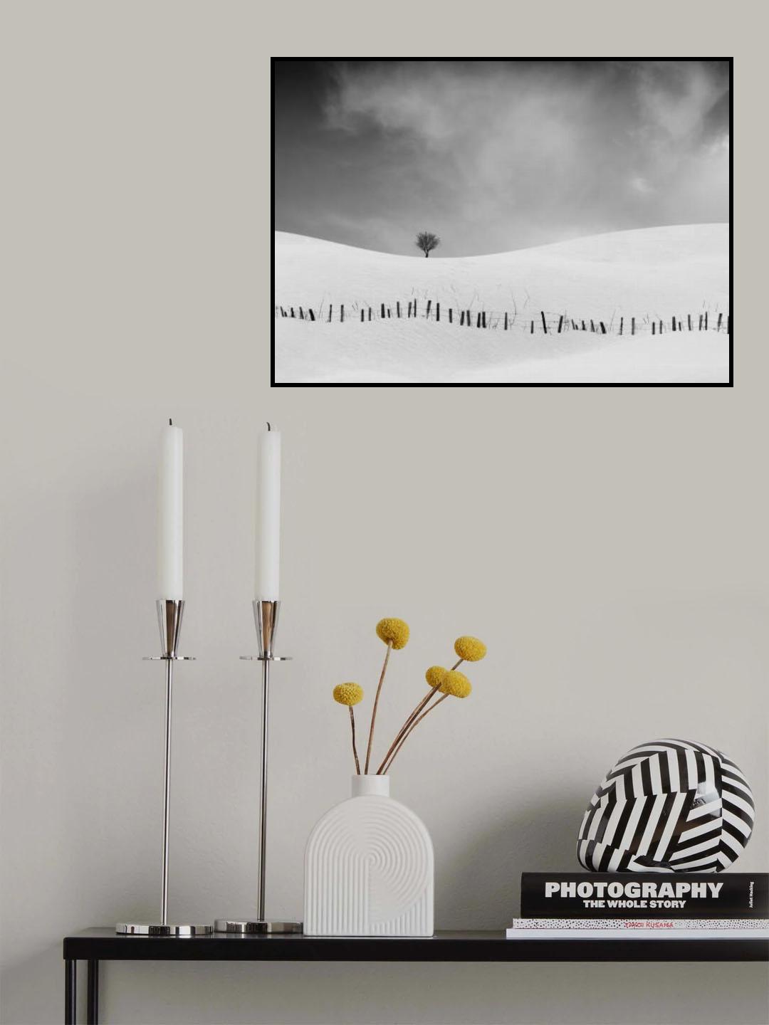 The sound of the fence Poster och Canvastavla