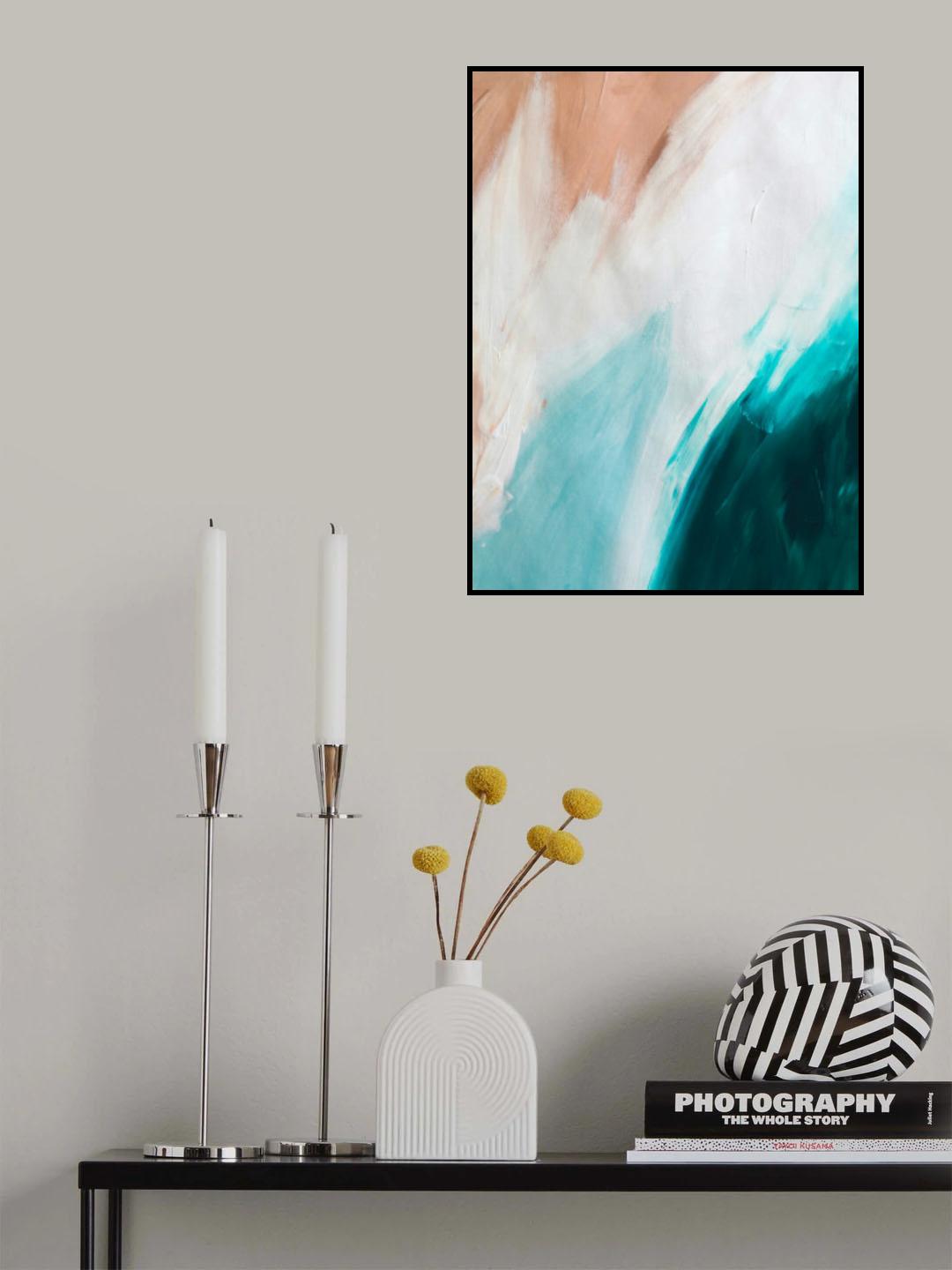 Abstract 14 Poster och Canvastavla