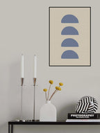 Organic Shapes 06 Poster och Canvastavla