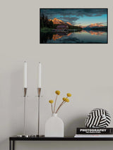 Maligne Like sunset 2 Poster och Canvastavla