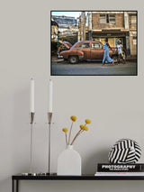 Street Havana Cuba Poster och Canvastavla