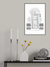 London Door Poster och Canvastavla