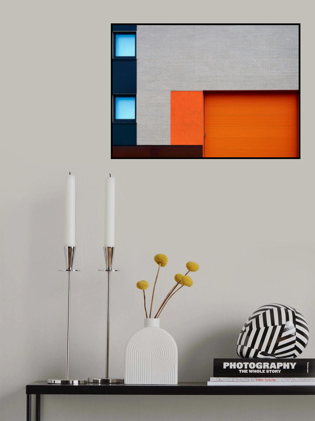 OrangeDoor Poster och Canvastavla