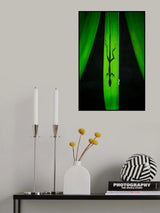 Behind the curtain Poster och Canvastavla