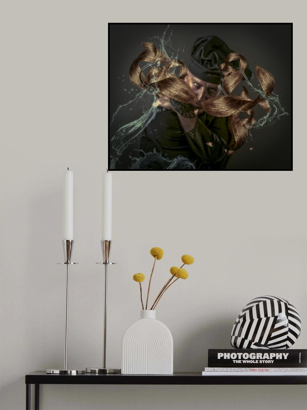 NORTH CHEF (not artificial intelligence) Poster och Canvastavla