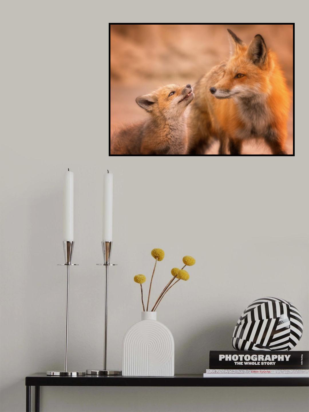 Mom and daughter Poster och Canvastavla