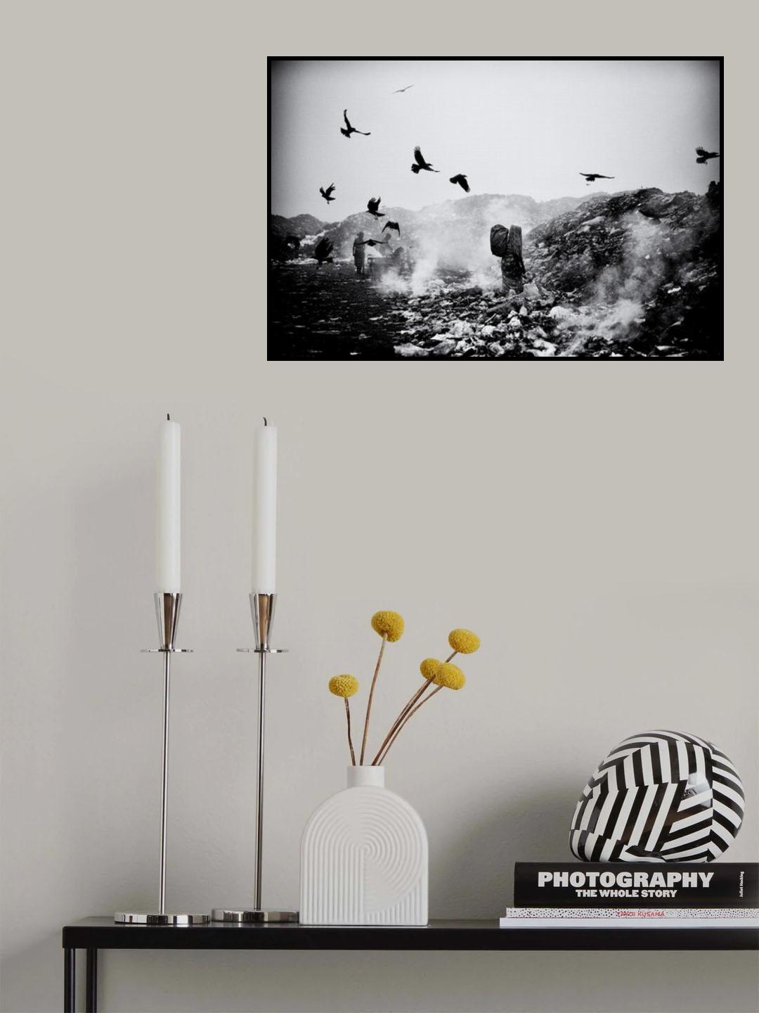 Life on garbage dump yard III Poster och Canvastavla