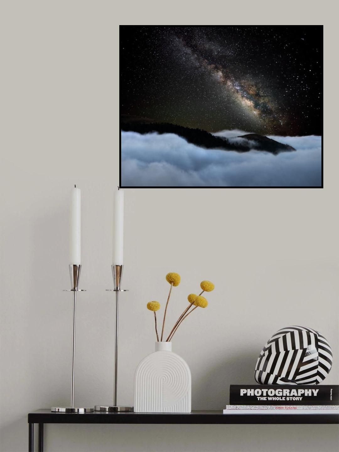 Rivers in the Sky Poster och Canvastavla