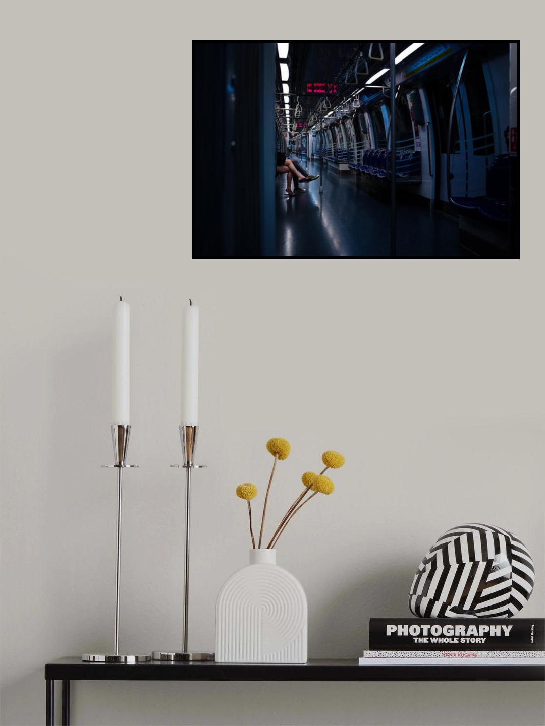 Metro Poster och Canvastavla