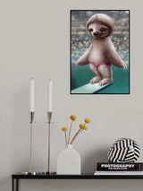 SLOTH THE DIVER Poster och Canvastavla