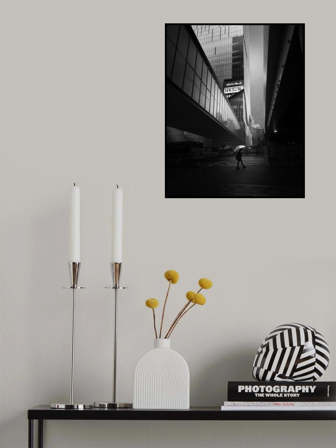 Shibuya alone Poster och Canvastavla