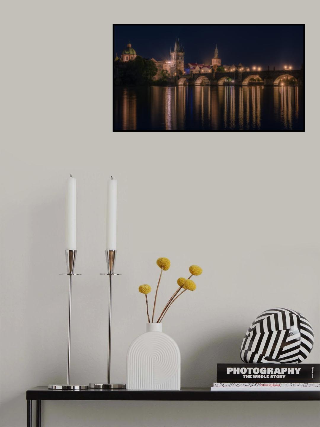 Praha Poster och Canvastavla