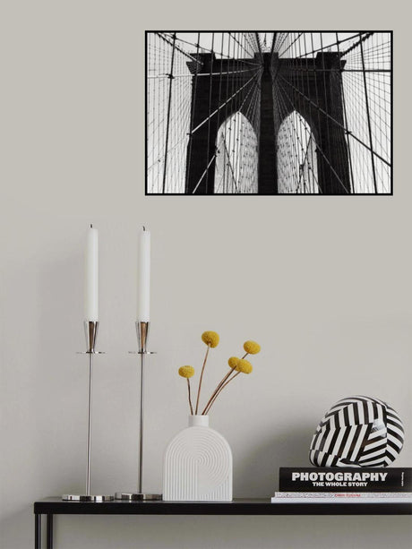 Brooklyn Bridge Poster och Canvastavla
