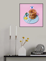 Pancakes Pool Q Poster och Canvastavla