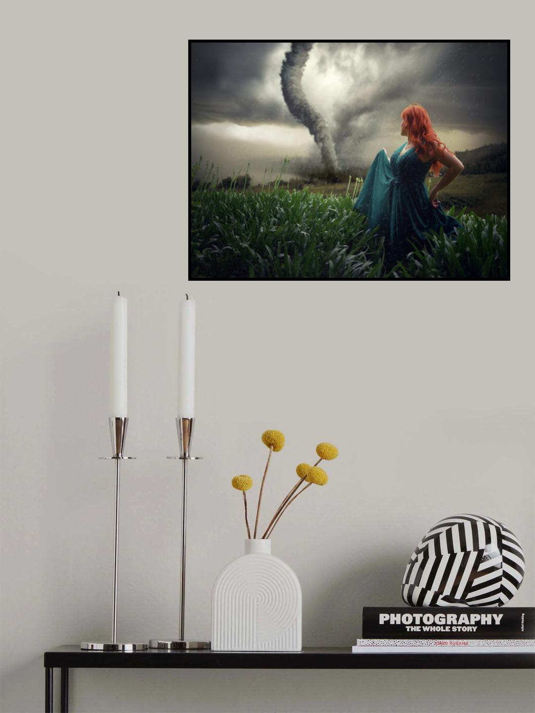 Alice in the Storm. Poster och Canvastavla