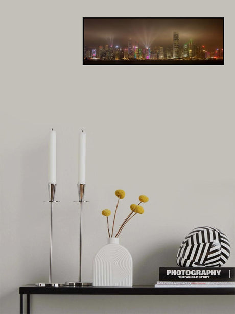 Hong Kong Island Poster och Canvastavla