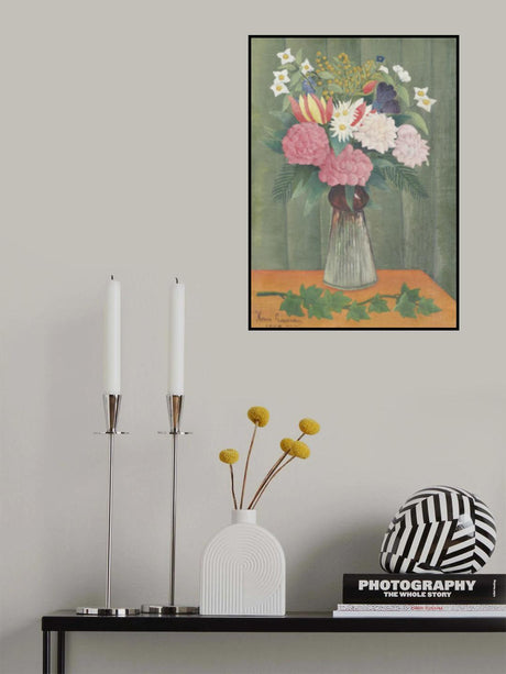 Flowers In a Vase Poster och Canvastavla