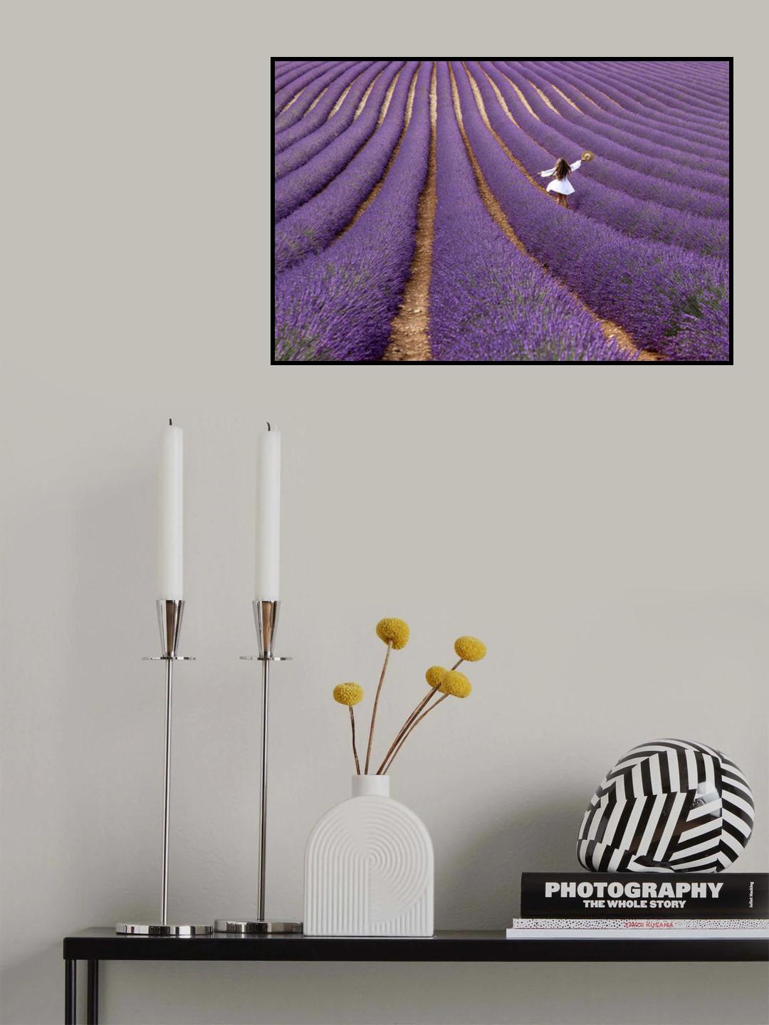 Violet Poster och Canvastavla