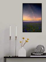 Night flowers Poster och Canvastavla