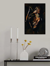 She is a Fire full of rage and chaos Poster och Canvastavla