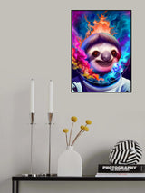 COLORFUL ASTRONAUT Poster och Canvastavla