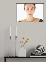 portrait of a young woman Poster och Canvastavla