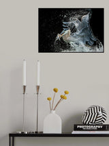 Emerging from water Poster och Canvastavla