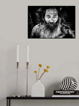 Sadhu at the Kumbh Mela - Prayagraj - India Poster och Canvastavla