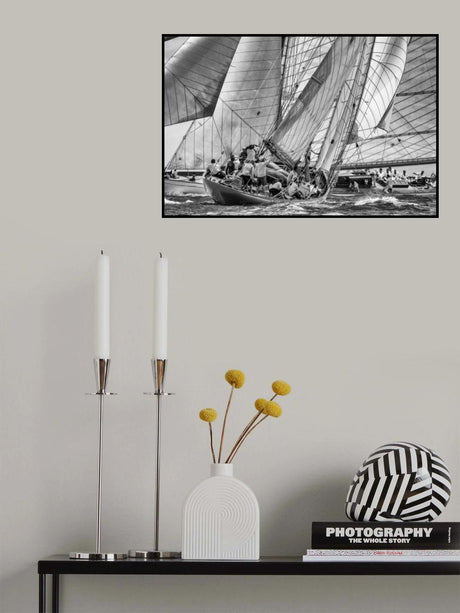 Moonbeams crossing Poster och Canvastavla