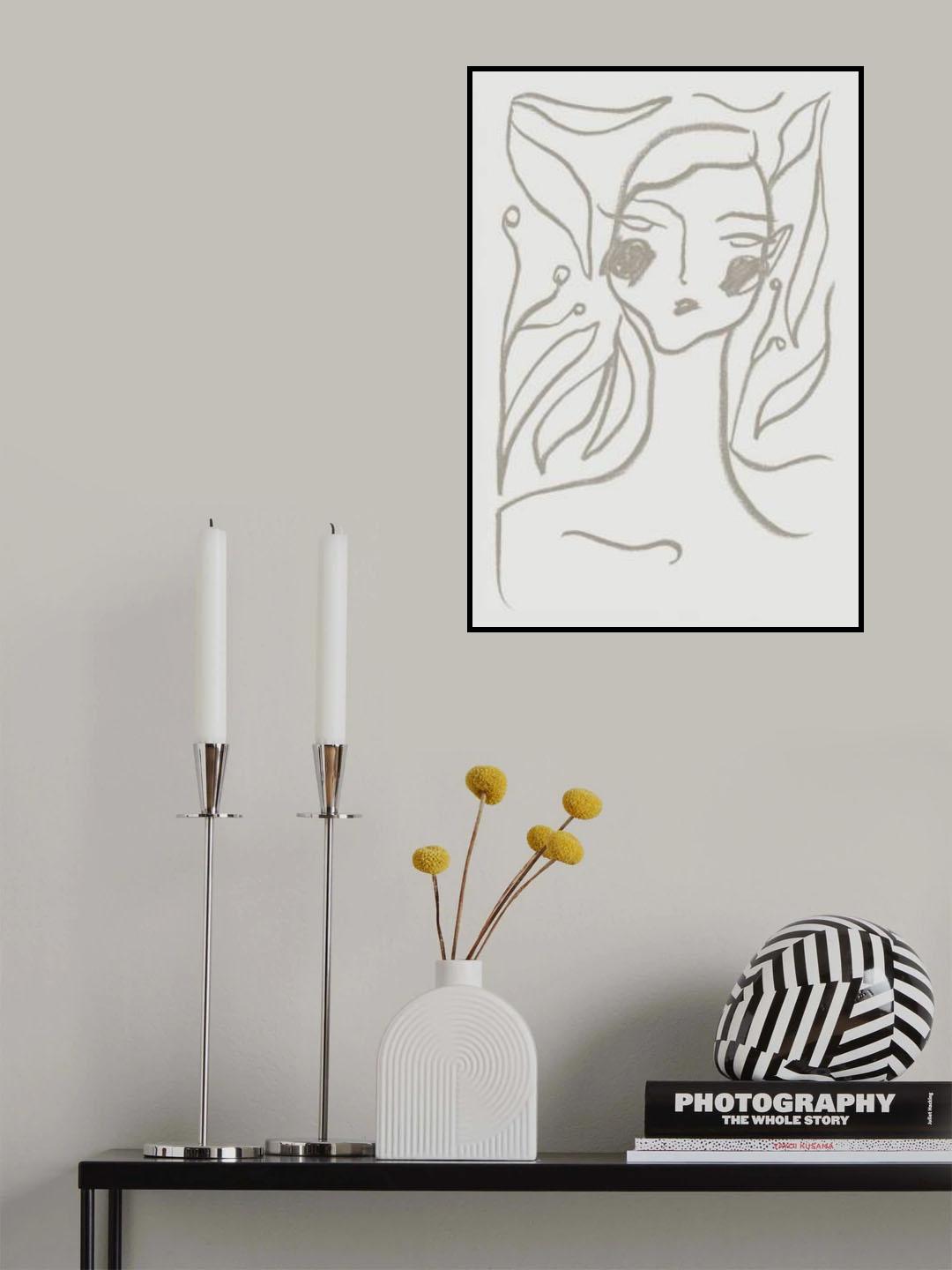 Gaia Green Poster och Canvastavla