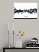 Felixstowe England Skyline Poster och Canvastavla