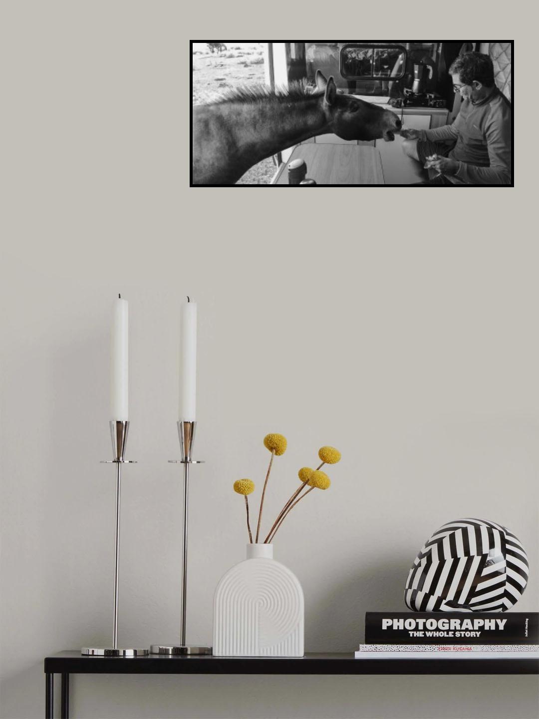 breakfast in camper van Poster och Canvastavla