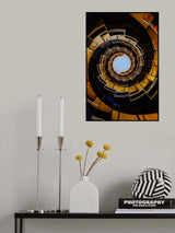 Spiral stairs Poster och Canvastavla