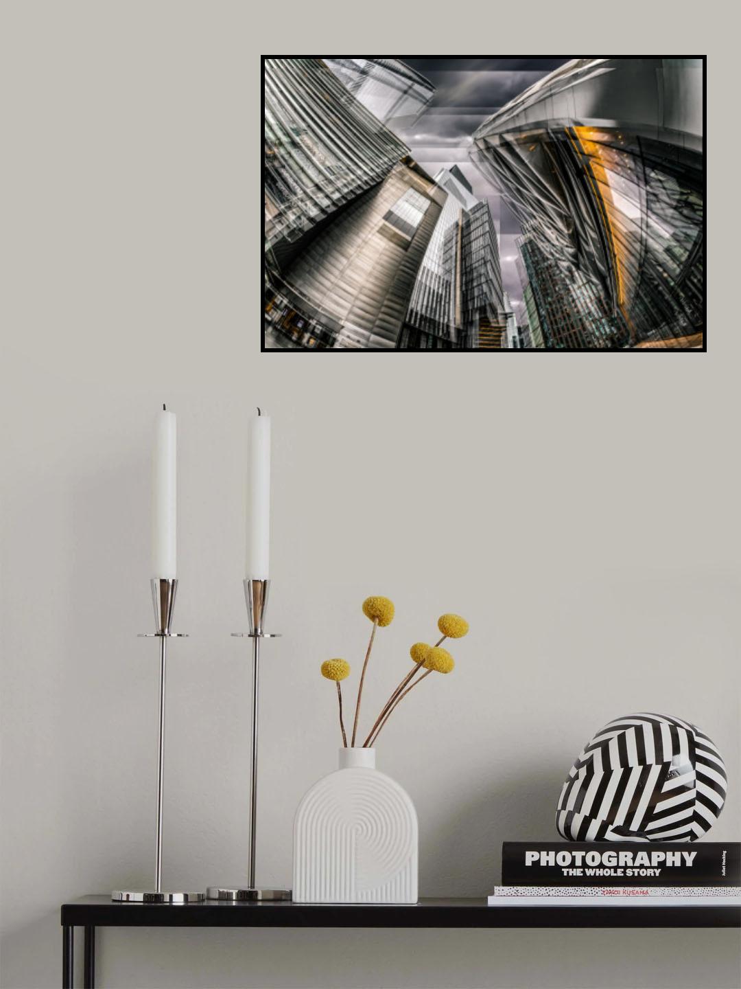Chaos architecture! Poster och Canvastavla