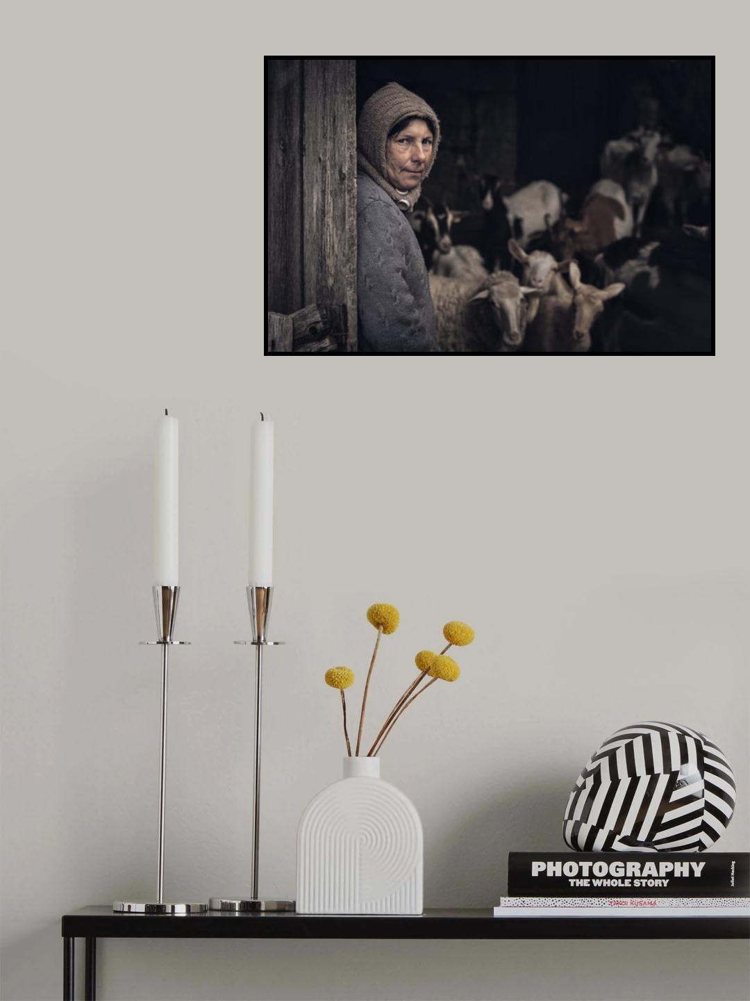 A pastora. Poster och Canvastavla
