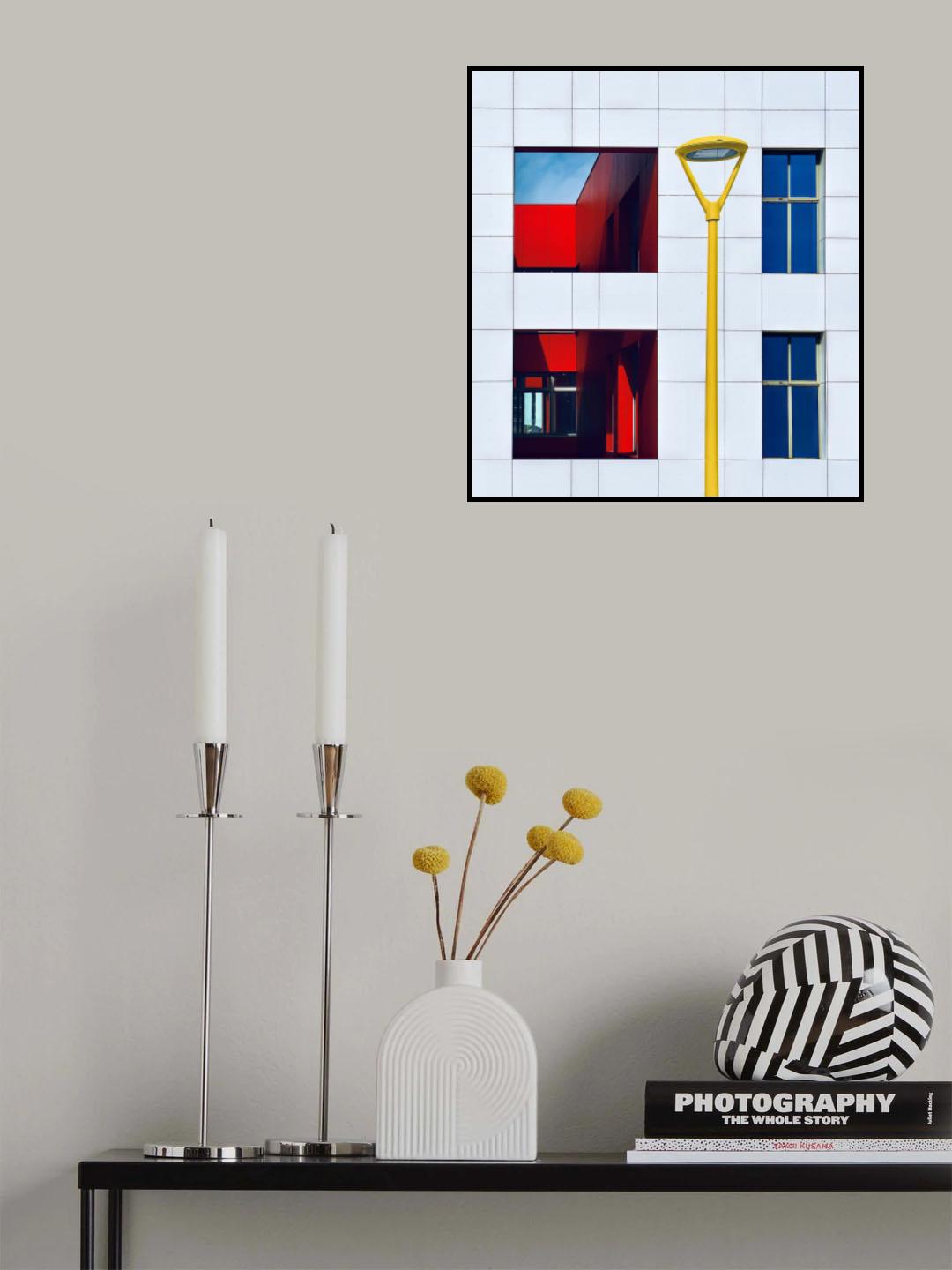 Facade - Givat Shmuel Poster och Canvastavla