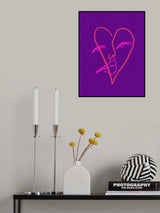 Love Face Poster och Canvastavla