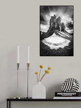 Tre Cime tear of snow Poster och Canvastavla