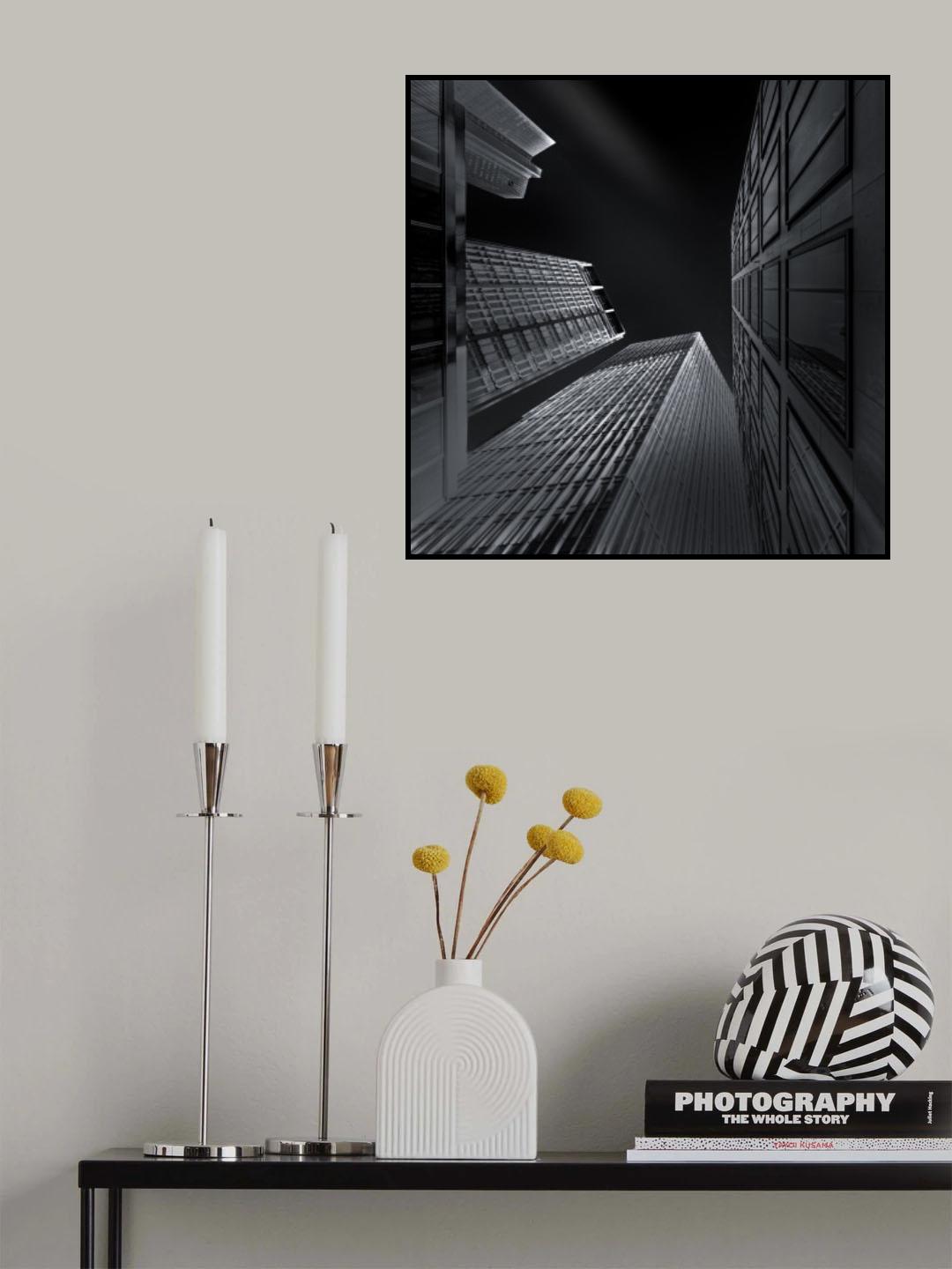 Frankfurt Towers Poster och Canvastavla