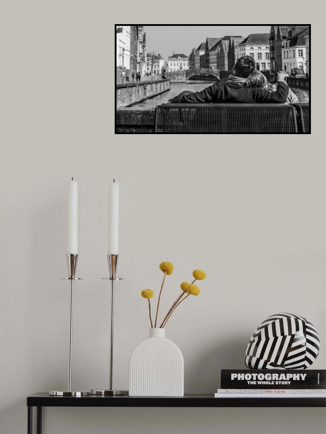 While in Bruges ... Poster och Canvastavla