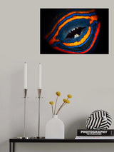 Orange-lined triggerfish Poster och Canvastavla