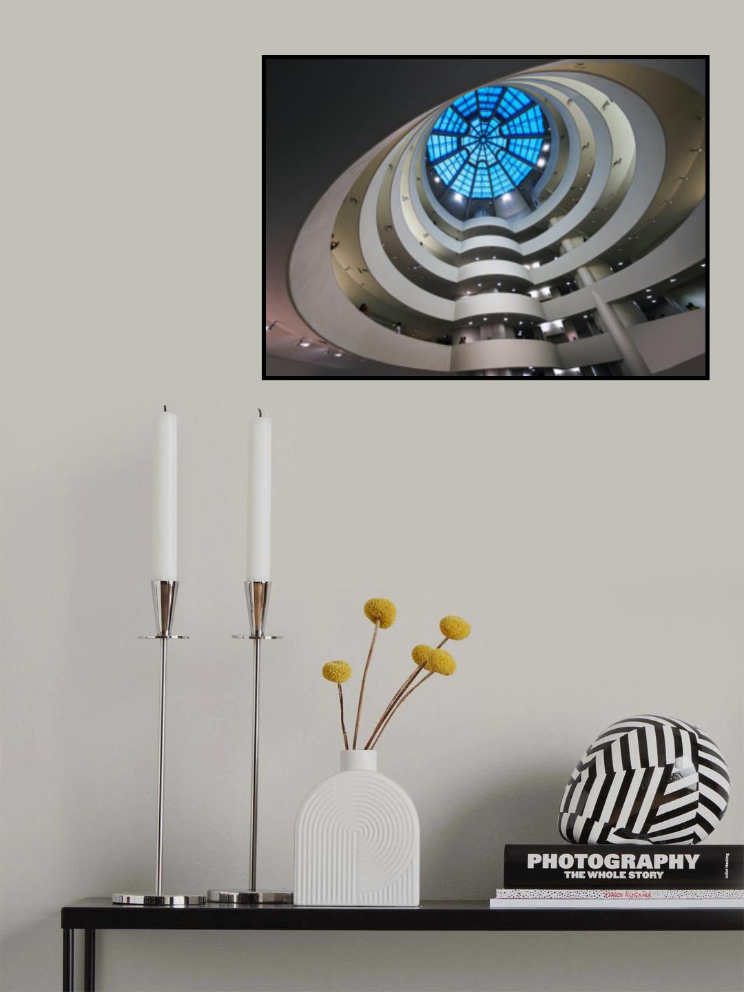 Guggenheim Museum Poster och Canvastavla